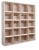 16 Bird Plywood Lift-Off Perches