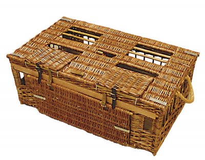 15-17 Bird Boddy & Ridewood Wicker Pigeon Basket