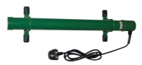 Green Tubular Pigeon Loft Heater
