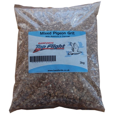 Top Flight Pigeon Grit with Redstone and Charcoal 3kg