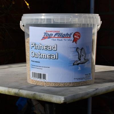Pinhead Oatmeal (tub) 3kg - For making ''Golden Boost''