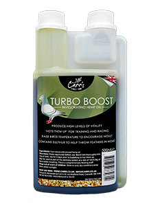 Carr's Turbo Boost (Hemp Oil) for Pigeons