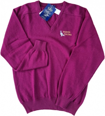 Lambswool Jumpers Burgundy - Small