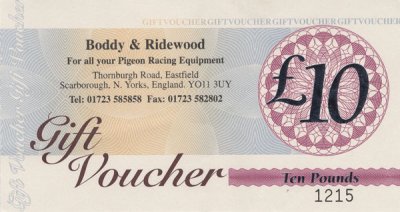 Gift Voucher (Automatic Immediate Download)