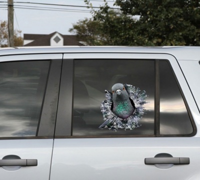 Pigeon Breakout Decal Sticker