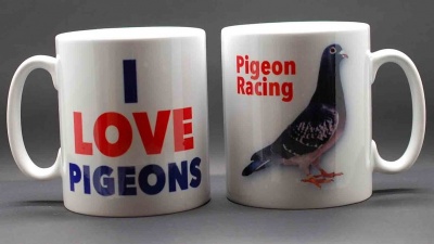 MUG - I Love Pigeons / Pigeon