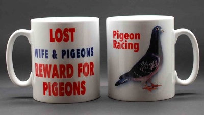 MUG - Lost Wife & Pigeons: Reward for Pigeons / Pigeon