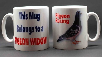 MUG - This Mug Belongs to a Pigeon Widow / Pigeon