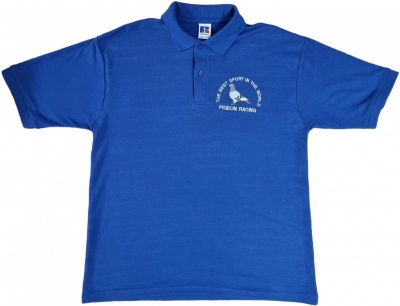 Royal Blue Polo Shirt - Medium