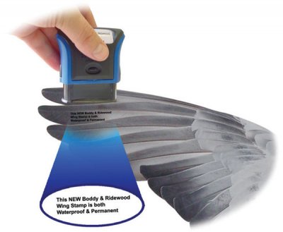 Permanent Self-inking Pigeon Wing Stamp