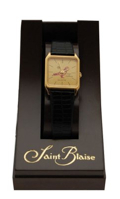 Ladies Square STB Gold-Plated Watch