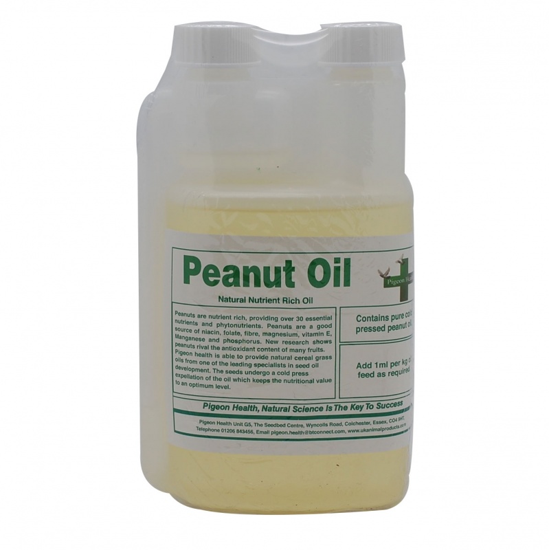 Pigeon Health Peanut Oil 250ml pigeons.co.uk