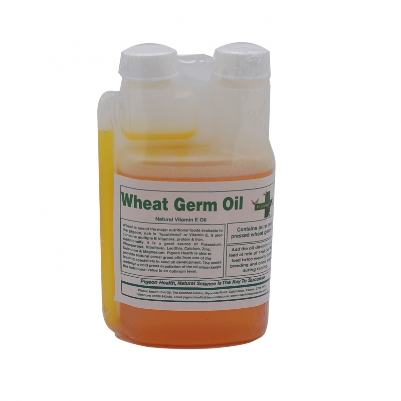 Pigeon Health Wheatgerm Oil 250ml pigeons.co.uk