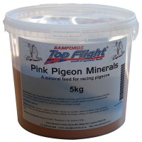 Top Flight Pink Minerals 5kg Bucket