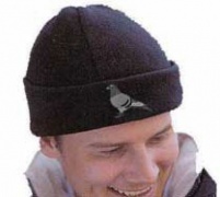 Embroidered Knitted Pigeon Hat