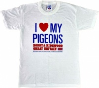 I Love My Pigeons T-Shirt - Small
