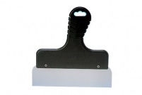 Scraper Stainless Steel Blade - Black Handle