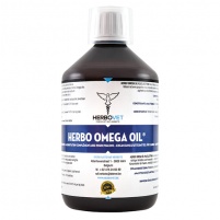 HerboVet Omega Oil 500ml - Expiry 01/22
