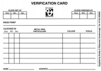 Verification Cards - 100 Cards