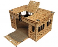 7-8 Bird Boddy & Ridewood Wicker Pigeon Basket
